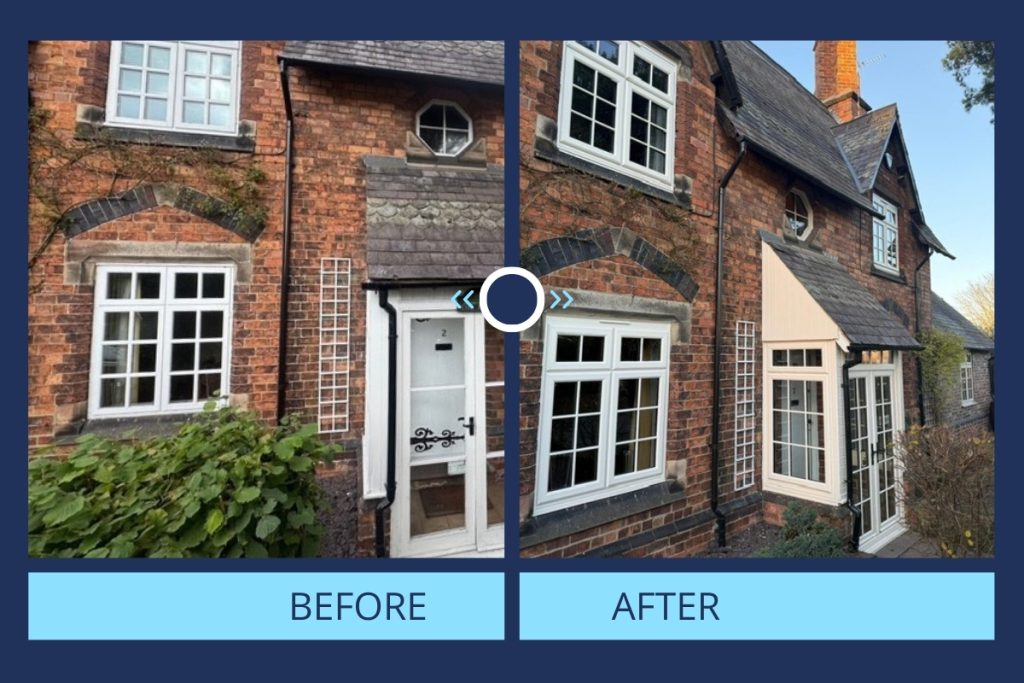  before after for windows and doors replacement blog