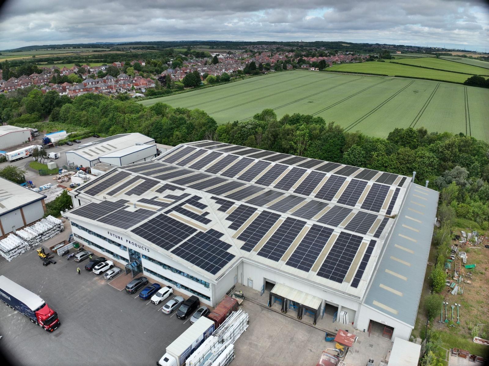 future building solar panels