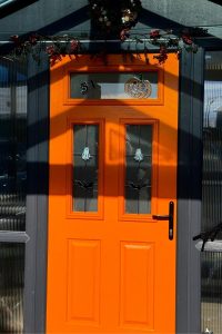 Halloween Front Door