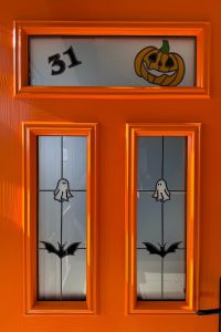 halloween door image