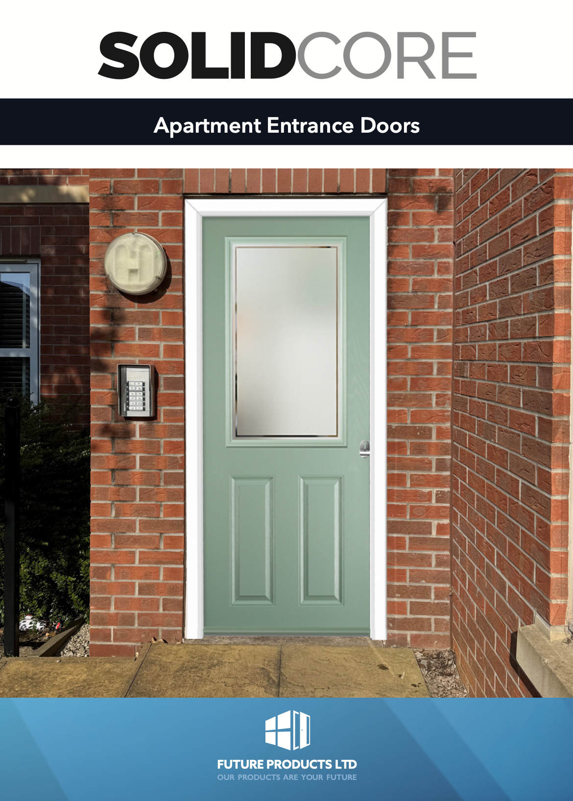 Apartment Door Brochure Front Cover