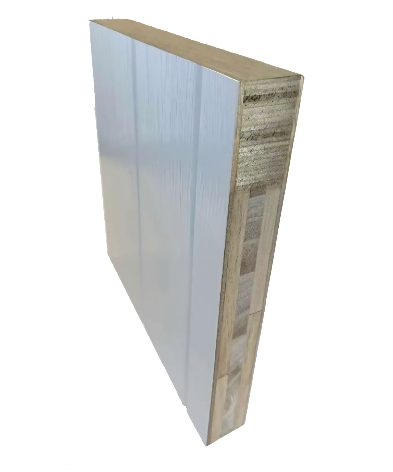 SOLIDCORE Doors use a multi layered light hardwood