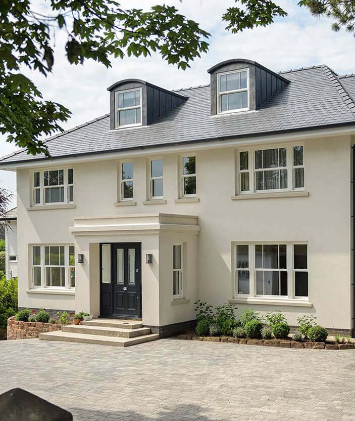 uPVC Flush Sash Windows